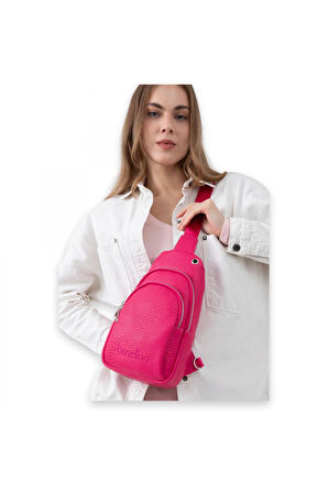 Benetton Bnt_1478 30X20X9 Çapraz Fuşya Kadın Çanta