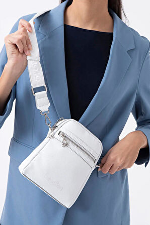 United Colors Of Benetton Mini Çapraz Çanta BNT 1584 - Beyaz