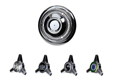 Jant Kapağı Kırılmaz Fırfırlı Gölge Model 16" ABS Krom Paslanmaz 4'lü (TAKIM OLARAK)