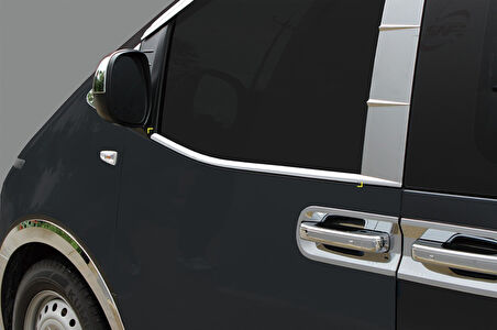 Hyundai Staria 2022 ve Sonrası Cam Çıtası ABS Kromu OEM (Made in Korea)