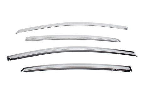 Hyundai Accent Blue 2010-2020 Arası ABS Krom Cam Rüzgarlık OEM 