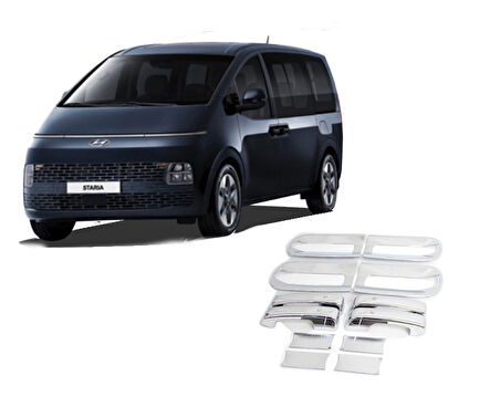 Hyundai Staria 2022 ve Sonrası Kapı Kolu ABS Kromu OEM (Made in Korea)