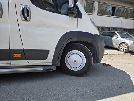 Jant Kapağı Kırılmaz Plymouth 16" Beyaz 4'lü (TAKIM OLARAK)