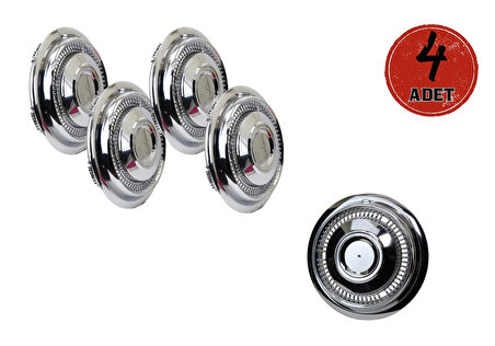 Jant Kapağı Kırılmaz Gölge Model 16" ABS Krom Paslanmaz 4'lü (TAKIM OLARAK)