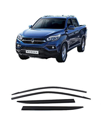 SsangYong Musso Grand 2018 ve Sonrası Cam Rüzgarlık OEM (Made in Korea)