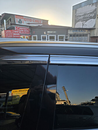 Kia Sorento 2021 ve Sonrası ABS Krom Cam Rüzgarlık OEM 