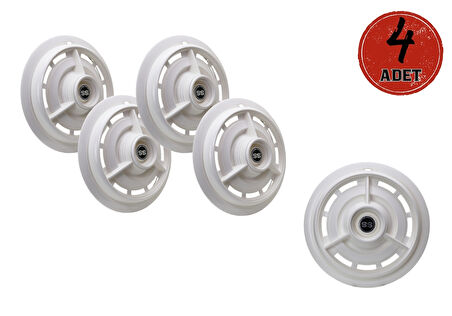 Jant Kapağı Kırılmaz SS Model 16" Beyaz 4'lü (TAKIM OLARAK)