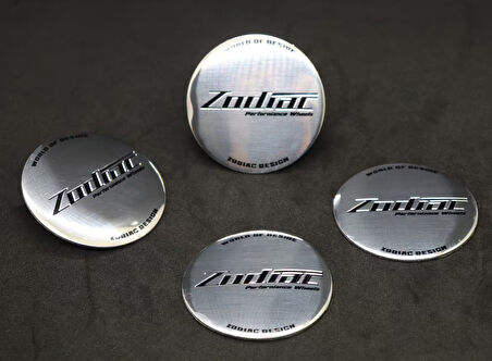 Jant Göbek Arma İthal Metal Sticker Zodiac Dizayn