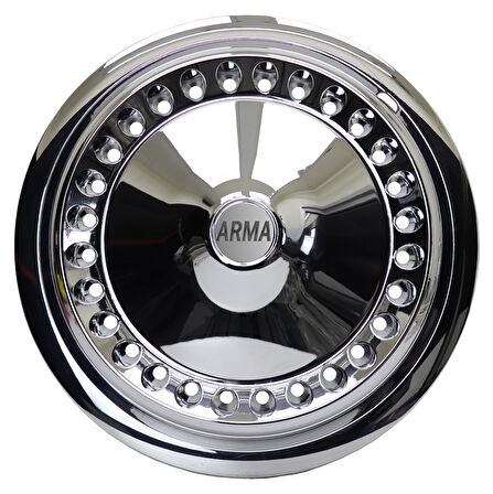 Jant Kapağı Kırılmaz Plymouth 16" ABS Krom Paslanmaz 4'lü (TAKIM OLARAK)