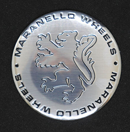 Jant Göbek Arma İthal Metal Sticker Maranello Dizayn
