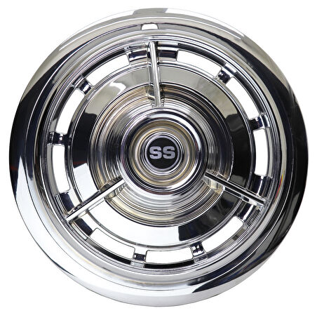 Jant Kapağı Kırılmaz SS Model 16" ABS Krom Paslanmaz 4'lü (TAKIM OLARAK)