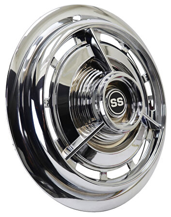 Jant Kapağı Kırılmaz SS Model 16" ABS Krom Paslanmaz 4'lü (TAKIM OLARAK)