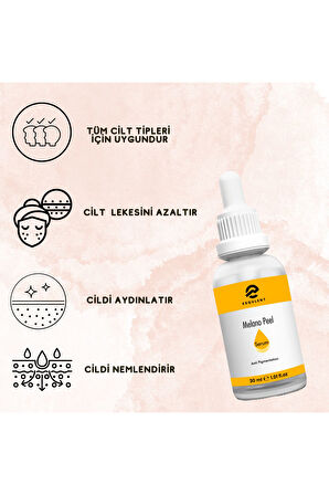 Melano Peel Serum -leke Karşıtı Etkili Serum 30 ml