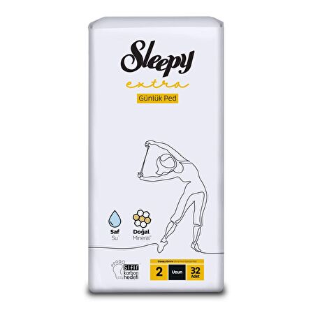 Sleepy Extra Ultra 32'li Günlük Ped