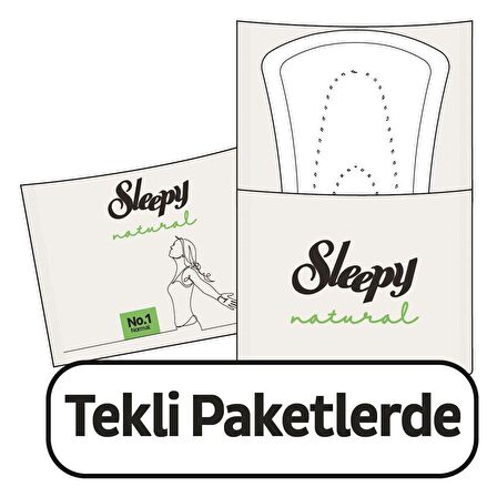 Sleepy Natural Ultra Hassas Günlük Ped Uzun 32 Adet Ped