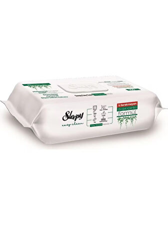 Sleepy Easy Clean Beyaz Sabun Katkılı Yüzey Temizlik Havlusu&Mendili 2x100 (200 Yaprak)