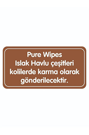 Pure Wipes Islak Havlu 4x50 (200 Yaprak)