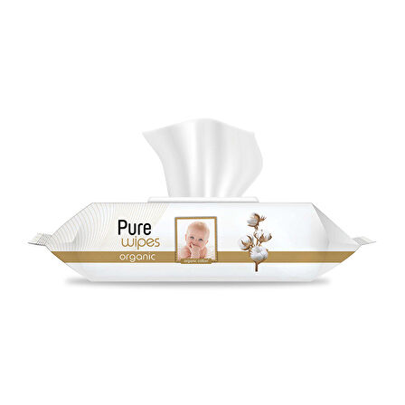 Pure Wipes Pure Pamuklu Islak Havlu 3x90 Adet