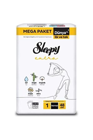 Sleepy Extra Ultra İnce Hijyenik Normal Ped 48 Adet