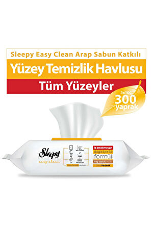 Easy Clean Arap Sabunu Katkılı Yüzey Temizlik Havlusu 100x3