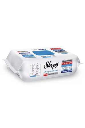 Sleepy Easy Clean Premium Çamaşır Suyu Katkılı Yüzey Temizlik Havlusu Mendili 100 Yaprak