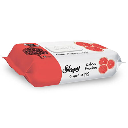 Sleepy Citrus Garden Islak Mendil 3x90 Adet
