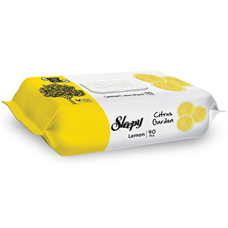 Sleepy Citrus Garden Islak Mendil 3x90 Adet