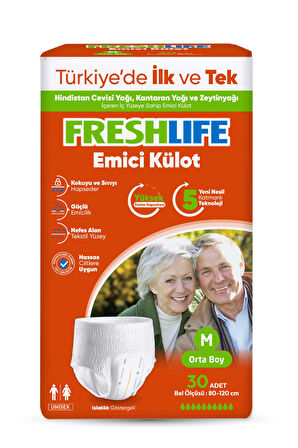 Freshlife Medium Emici Külot 30 Adet