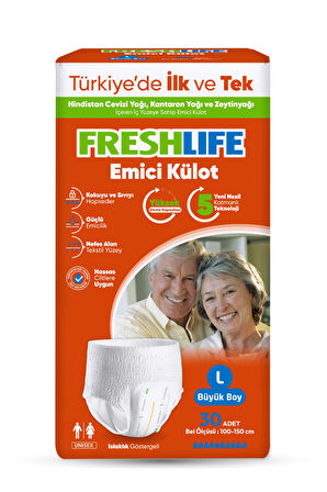 Freshlife Large Emici Külot 30 Adet