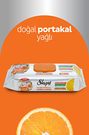 Sleepy Easy Clean Süper Mutfak Havlusu Portakal Yağlı 4x50 (200 Yaprak)