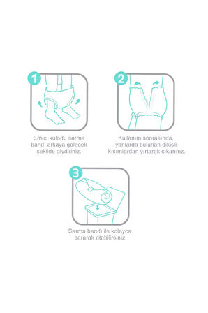 Sleepy Sensitive Antibakteriyel Emici Külot Medium 30x2 60 Adet