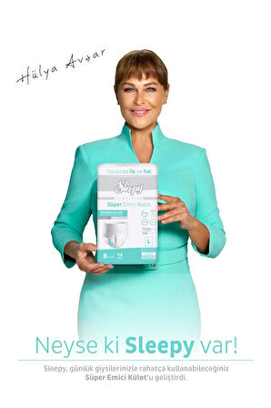 Sleepy Sensitive Antibakteriyel Emici Külot Large 30x2 60 Adet