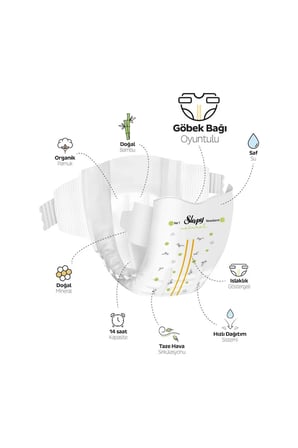 Sleepy Natural Double Soft Ultra Fırsat Paketi Bebek Bezi 1 Numara Newborn 100 Adet