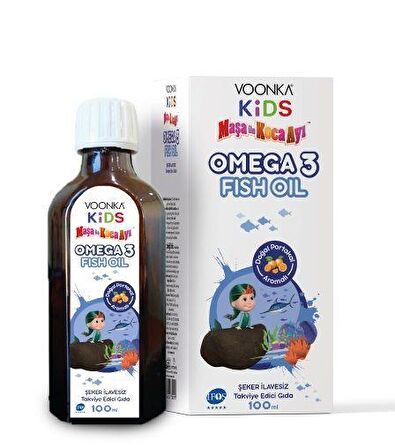 Voonka Kids Omega 3 Fishoil 100 ml