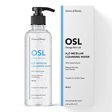 OSL H20 Micellar Cleanser Water 200 ML