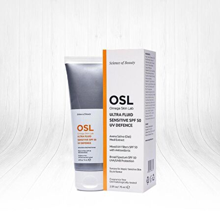 UltraFluid+Sensitive Spf50 Uv Defence 75ml