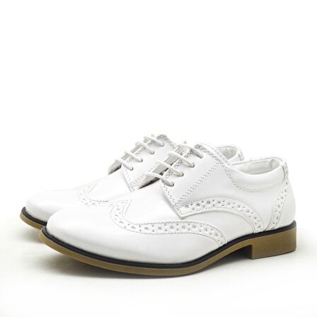 Titan Rugan Bağcıklı Klasik Erkek Çocuk Sünnet Ayakkabı