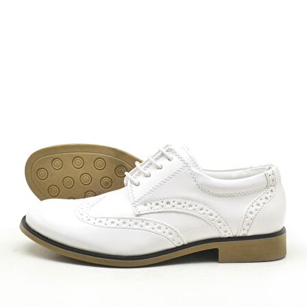 Titan Rugan Bağcıklı Klasik Erkek Çocuk Sünnet Ayakkabı