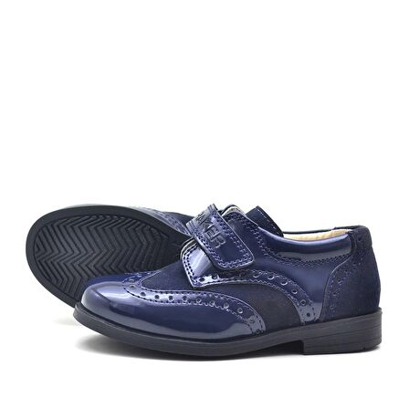 Titan Rugan Süet Cırtlı Klasik Erkek Bebek Ayakkabı