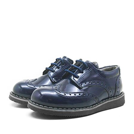 Hidra Rugan Yüksek Tabanlı Klasik Erkek Bebek Damat Ayakkabı