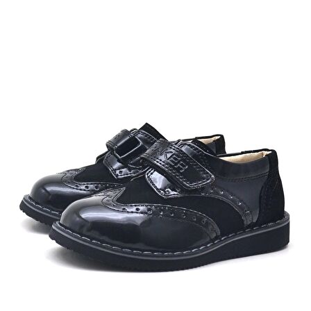 Hidra Rugan Cırtlı Günlük Erkek Bebek Klasik Sünnet Ayakkabı