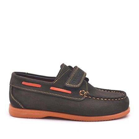 Simurg Hakiki Deri Cırtlı Günlük Erkek Çocuk Ayakkabı