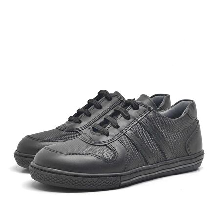 Hakiki Deri Günlük Erkek Çocuk Okul Ayakkabısı Sneaker