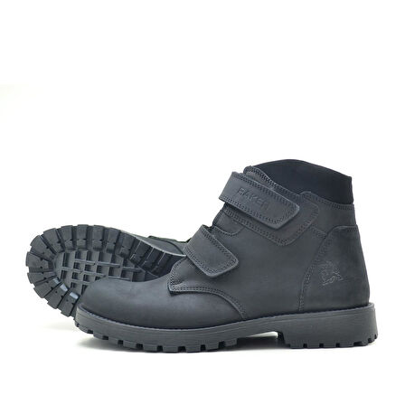 Rakerplus Sentor Hakiki Deri Cırtlı Kürklü Bot