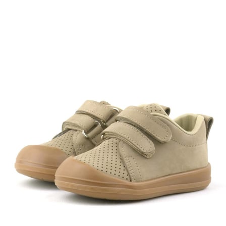 Rakerplus Hakiki Deri Vizon Cırtlı Anatomik Bebek Spor Ayakkabı Sneaker