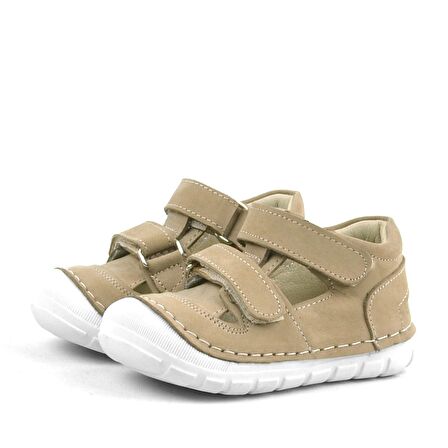 Rakerplus Hakiki Deri Vizon Yazlık İlk Adım Ayakkabısı