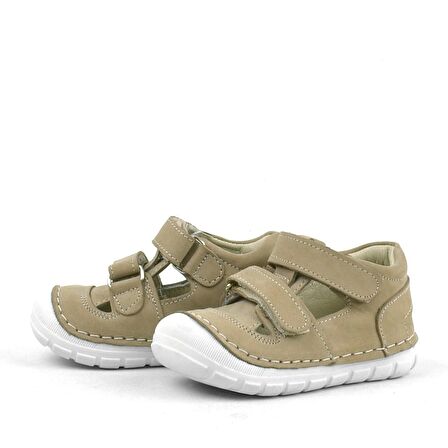 Rakerplus Hakiki Deri Vizon Yazlık İlk Adım Ayakkabısı