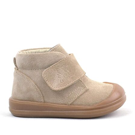 Rakerplus Hakiki Deri Vizon Cırtlı Unisex Bebek Bot