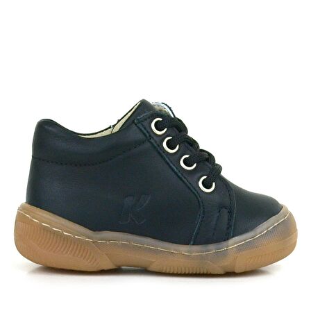 Anatomik Yumuşak Hakiki Deri Fermuarlı Siyah Bebek Bot Ayakkabı