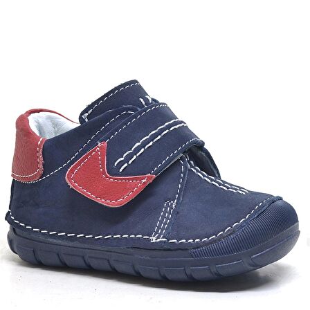Rakerplus Popeye Hakiki Deri Lacivert İlk Adım Unisex Bebek Ayakkabısı